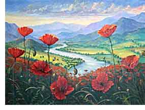 Poppies River