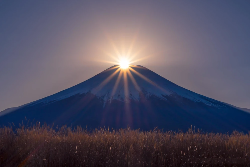 Fuji sunset